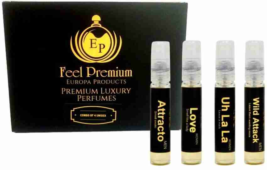 Buy Europa Products Gift Set of 4 Pocket Perfume Sprays For Man