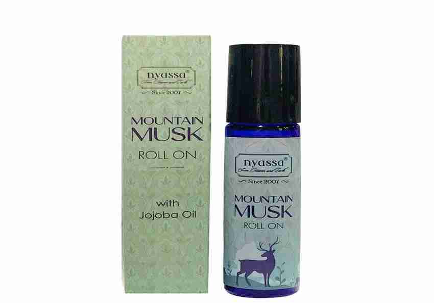 Buy nyassa Premium Mountain Musk Roll On with Jojoba Oil Musky