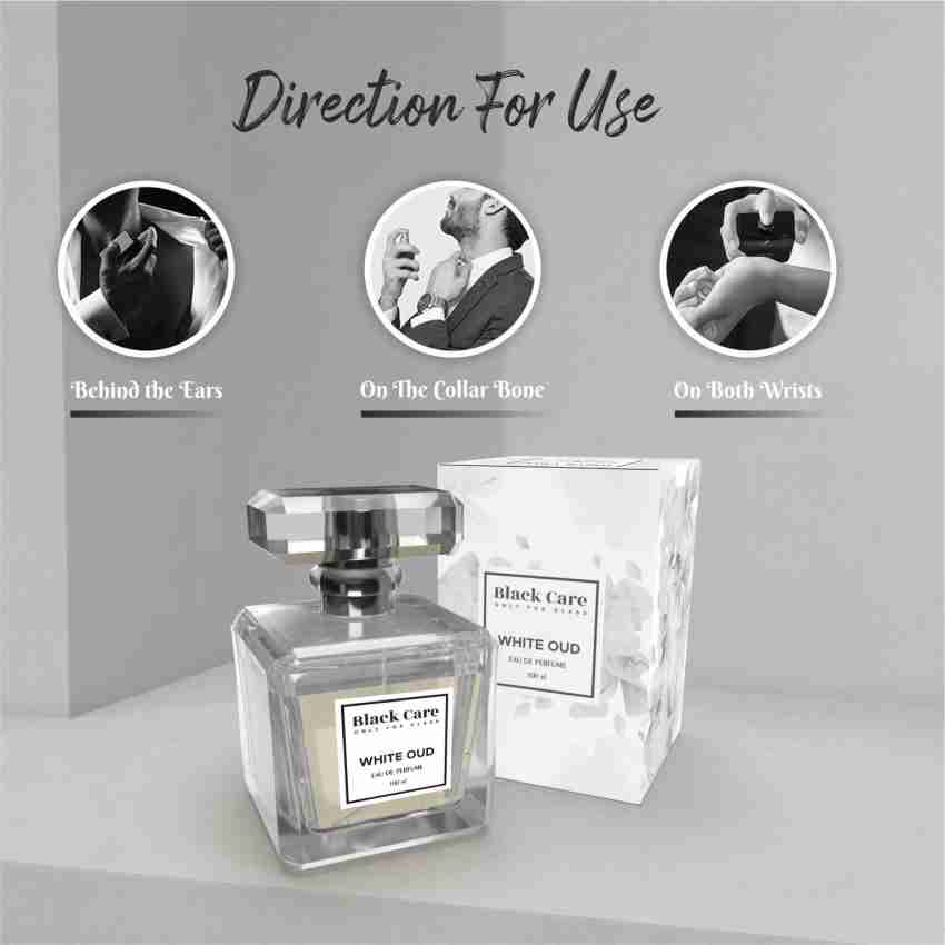 Buy Black Care White Oud Eau De Unisex Perfume, Strong Fragrance