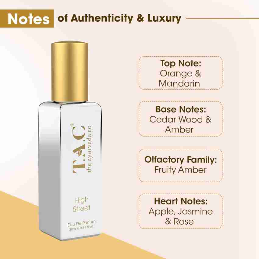 Buy TAC The Ayurveda Co. High Street Long Lasting Perfume With