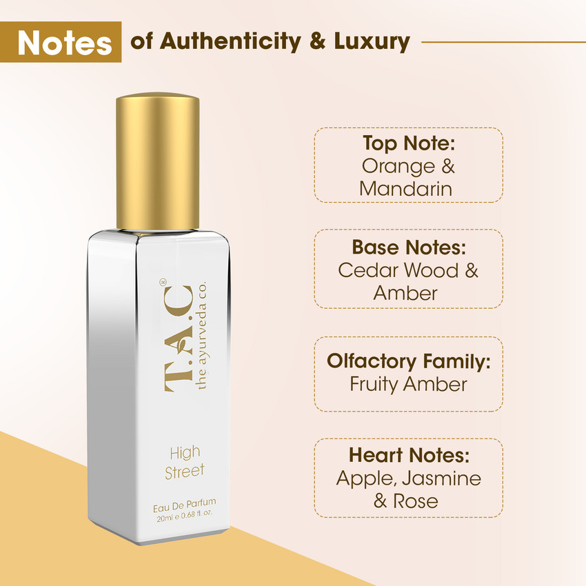 Buy TAC The Ayurveda Co. High Street Long Lasting Perfume With
