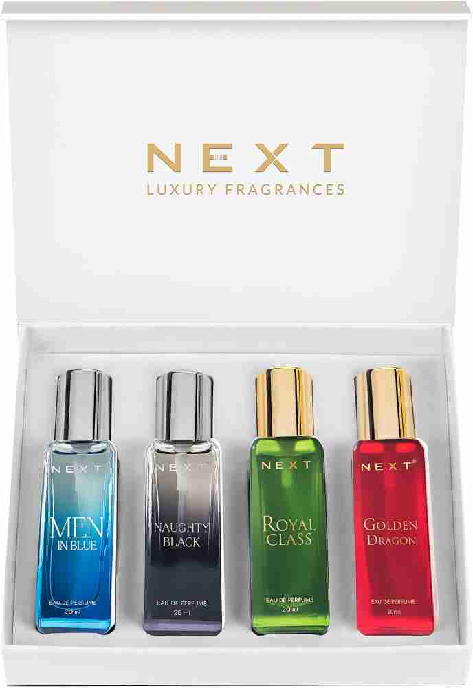 NEXT LUXURY Perfume Fragrances Pack of 4 Eau de Parfum 80 ml