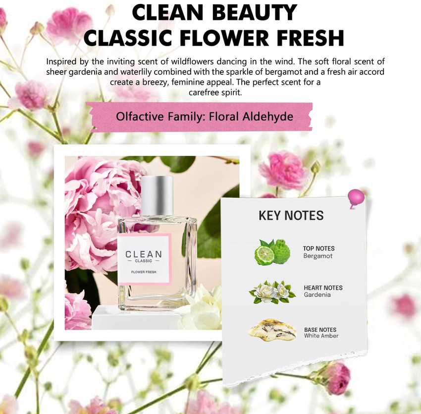 Buy Clean Beauty Clean Classic Flower Fresh Eau de Parfum 30 ml