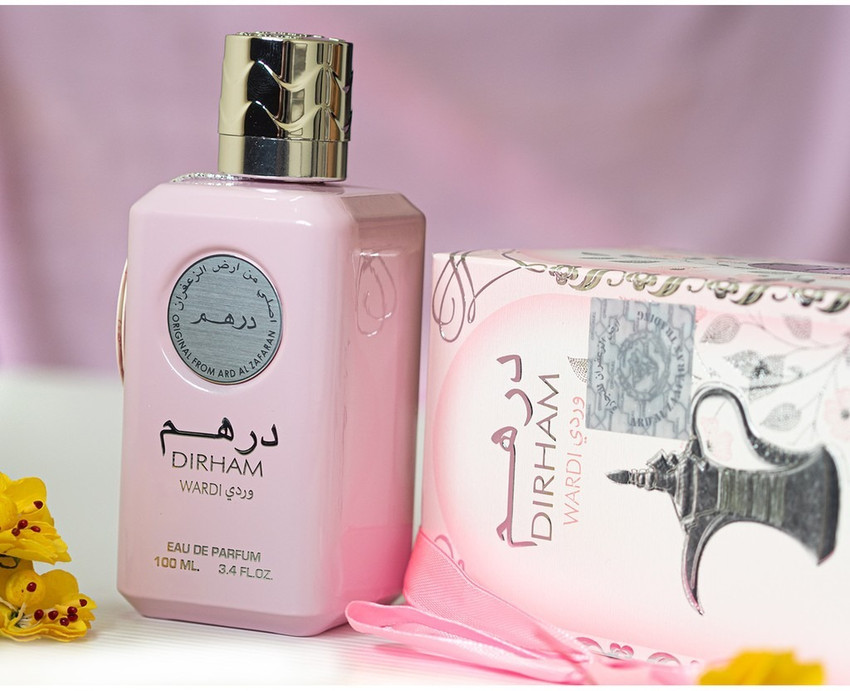 Dirham cheap perfume pink