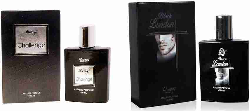 Challenge shop black perfume