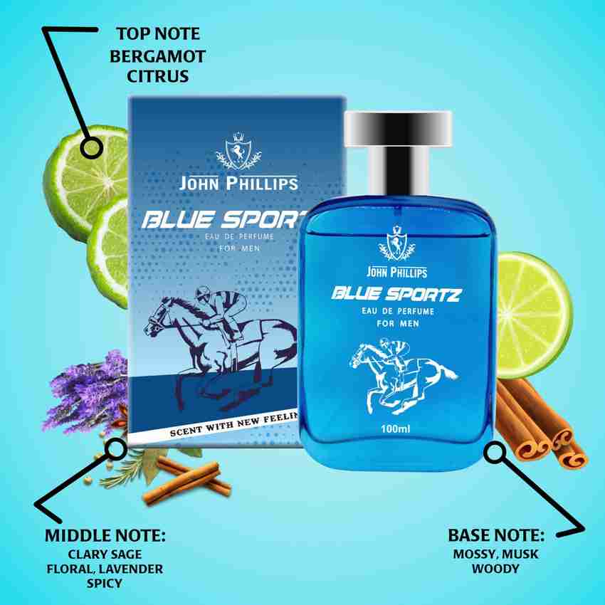 Buy John Phillips BLUE SPORTZ MR. BLUE Long Lasting Combo