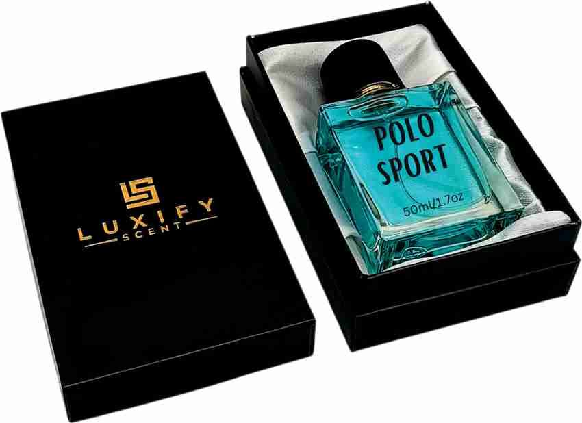 Buy Luxify Scent Polo Sports Perfume Blue Edition Long Lasting Luxury Gift Pack Eau de Parfum 50 ml Online In India Flipkart