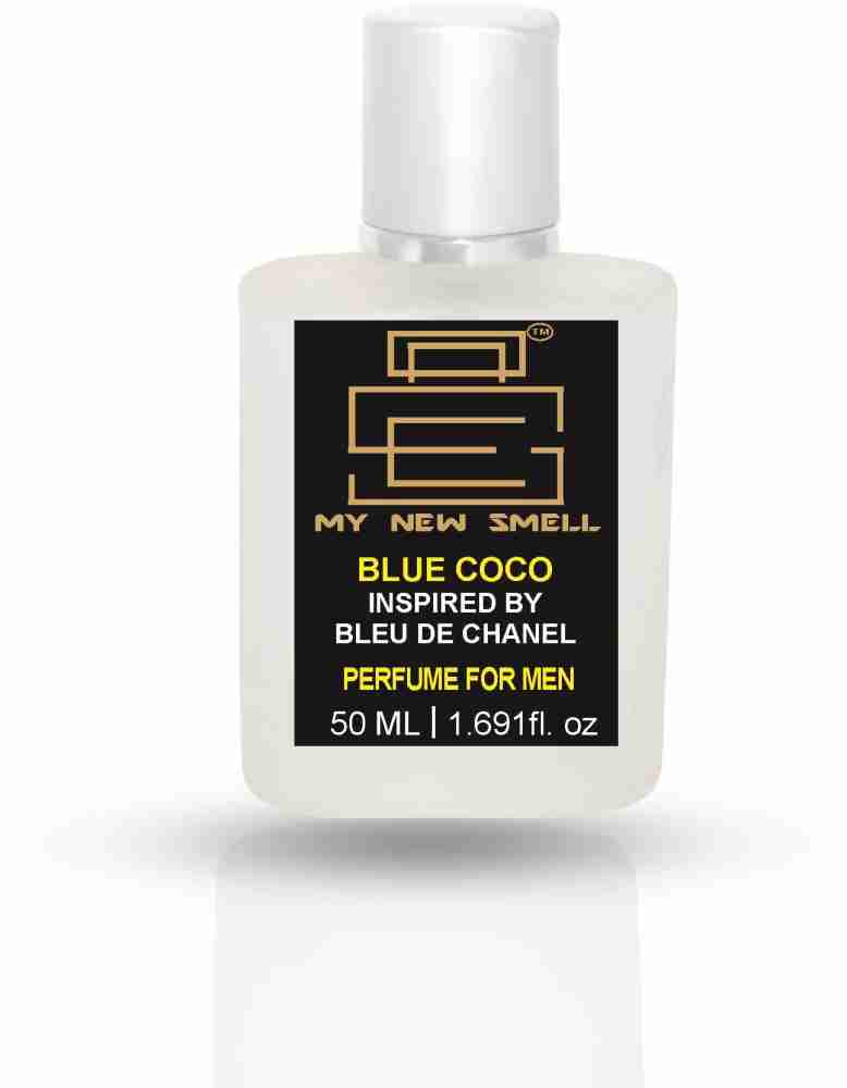 Buy MY NEW SMELL BLUE COCO Inspired Perfume for Mens Long Lasting EDP Woody  Citrusy Eau de Parfum - 50 ml Online In India