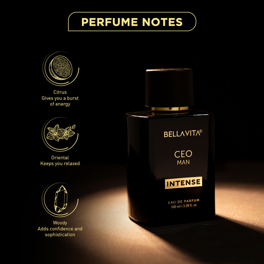 Buy Bella vita organic CEO MAN INTENSE perfume with Citrus