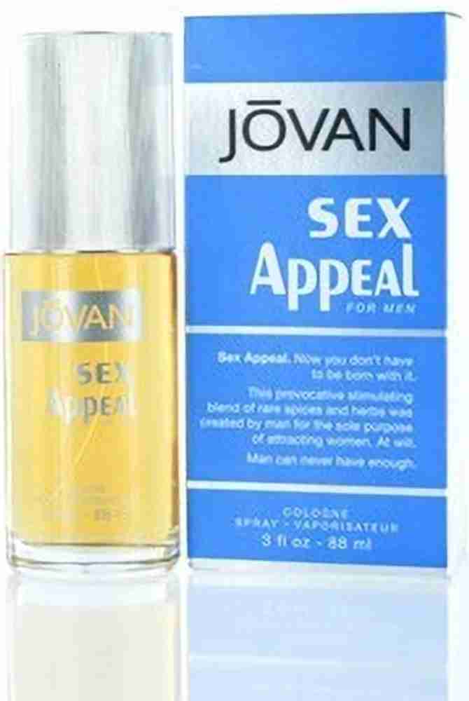 Buy Jovan 1 Sex Appeal By 1 For Men 3 Ounce Eau de Cologne