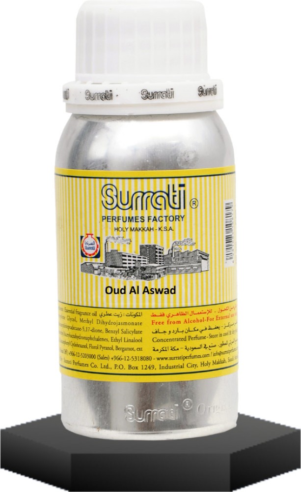 Buy Surrati Oud Al Aswad Aluminum Tin Made in Holy Makkah Long