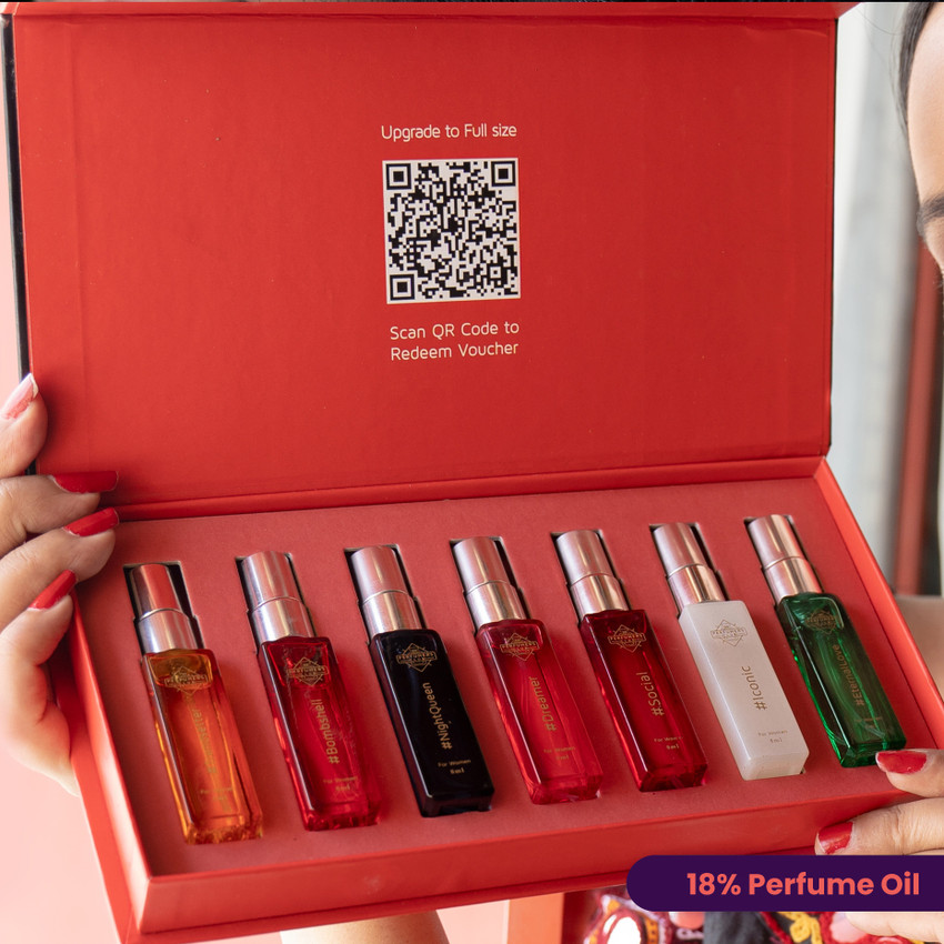 Perfume sample 2025 set with voucher