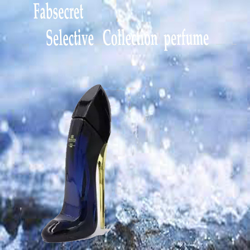 Black high heel perfume hot sale