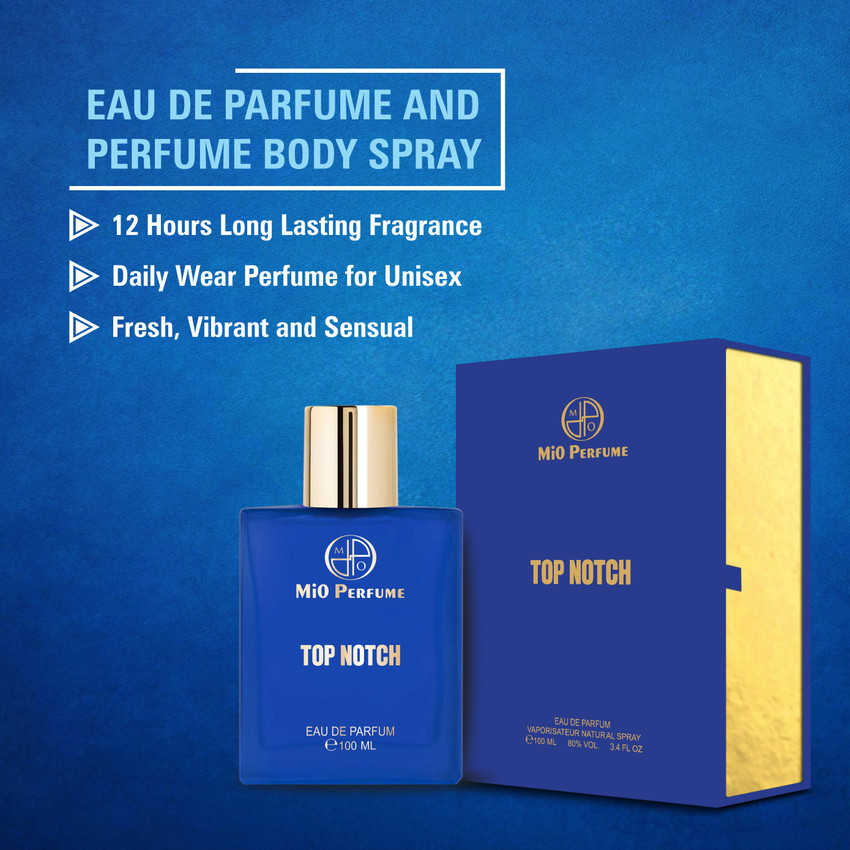 mio perfume Top Notch Unisex Perfume Impact Patchouli Premium Long Lasting Eau de Parfum 100 ml