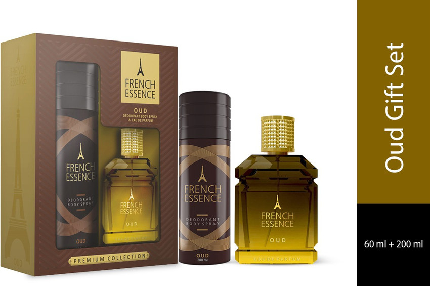 Buy FRENCH ESSENCE Oud Gift Set Oud Deodorant 200ml Perfume