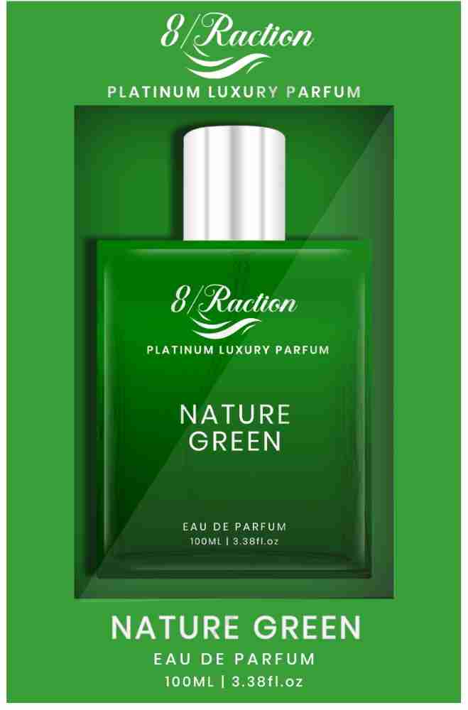 Buy 8Raction Nature Green Platinum Luxury Eau De Parfum 100ml Eau de Parfum  - 100 ml Online In India