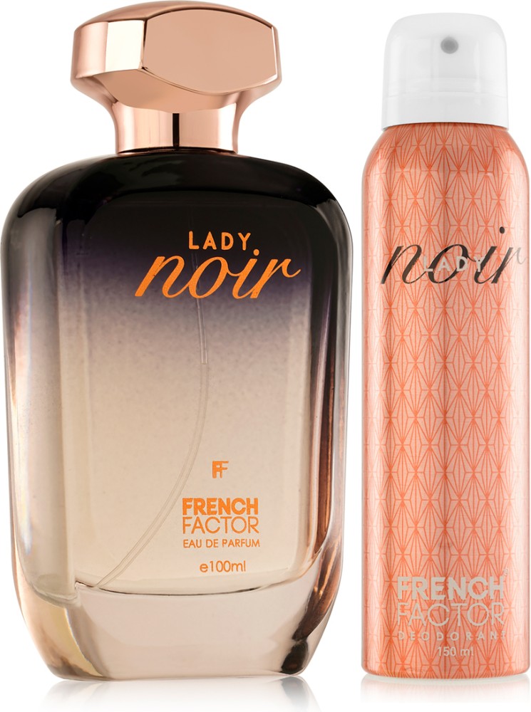 The French Factor Lady Noir Perfume For Women 100ml | EAU De Parfum |  Floral Amber Fragrance | Long Lasting Perfume for Women | Gift for Women 