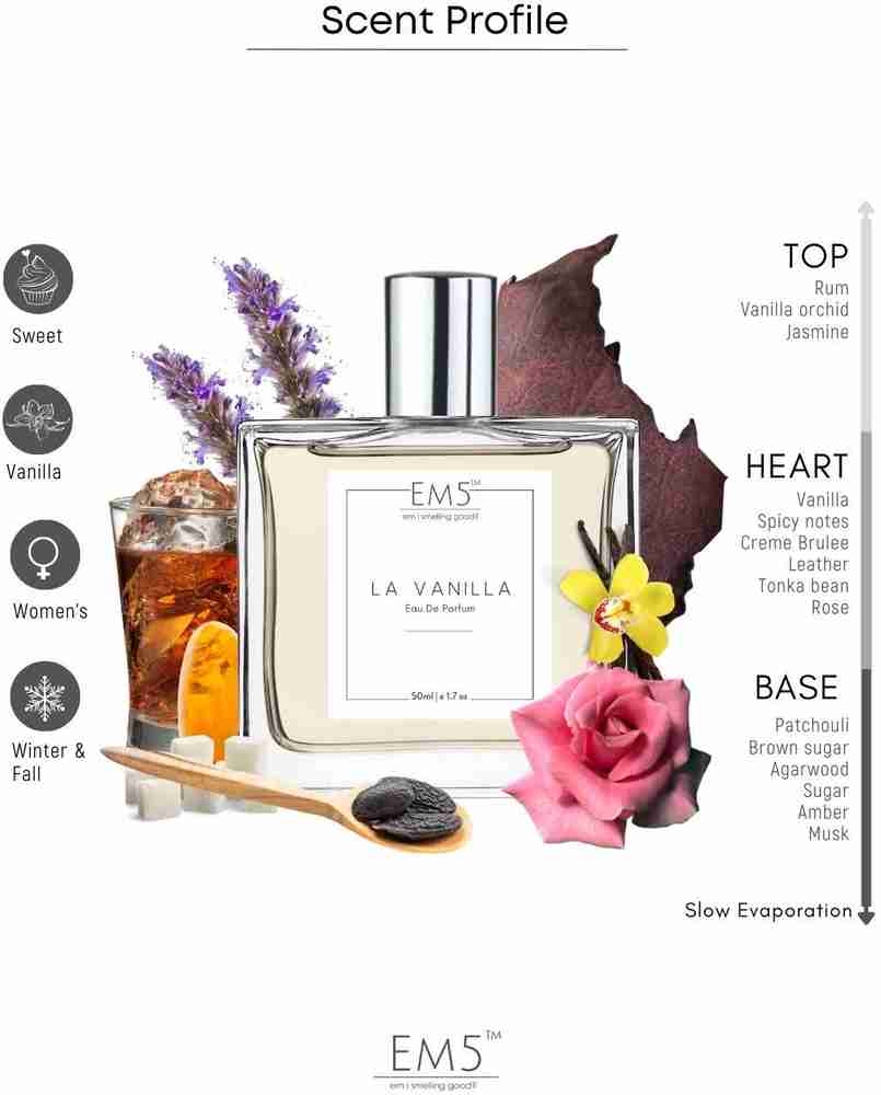 Warm vanilla shop scented perfumes