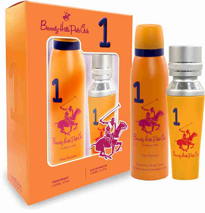 BEVERLY HILLS POLO CLUB No.1 Gift Set Eau De Parfum 100ml