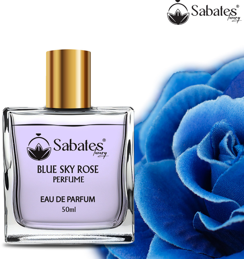 Blue top rose perfume
