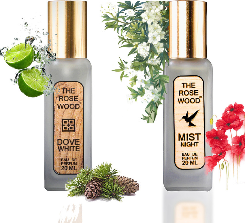 Buy the rose wood Luxury Man Perfume Gift Set 2x20 ML for Men Dove
