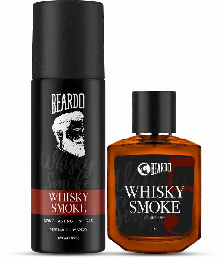 Buy BEARDO Whisky Smoke Perfume for Men, EAU DE PARFUM, Body Spray, Strong & Long Lasting Perfume - 170 ml Online In India