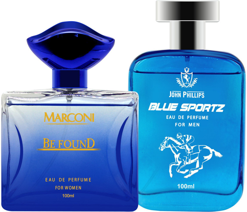 Buy John Phillips BE FOUND BLUE SPORTZ Long Lasting Combo