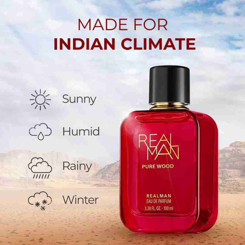 Buy realman Pure Wood 100 ml Eau de Parfum 100 ml Online In