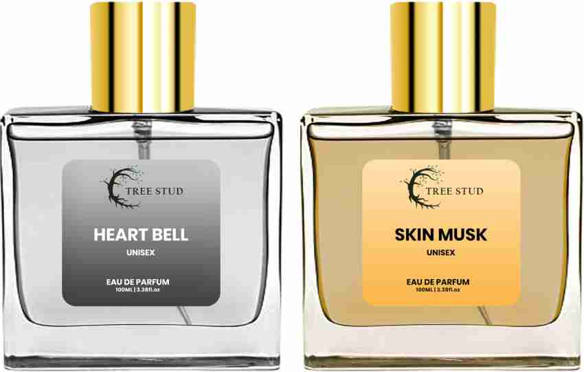 Buy TREESTUD Heartbell Skin Musk Unisex Perfume Gift Set Long