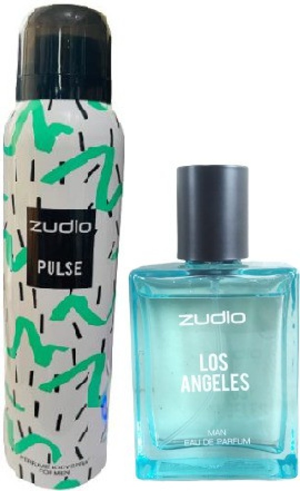 Buy zudio LOS ANGELES PERFUME-1,PULSE DEO-1 PACK OF 2 Eau de