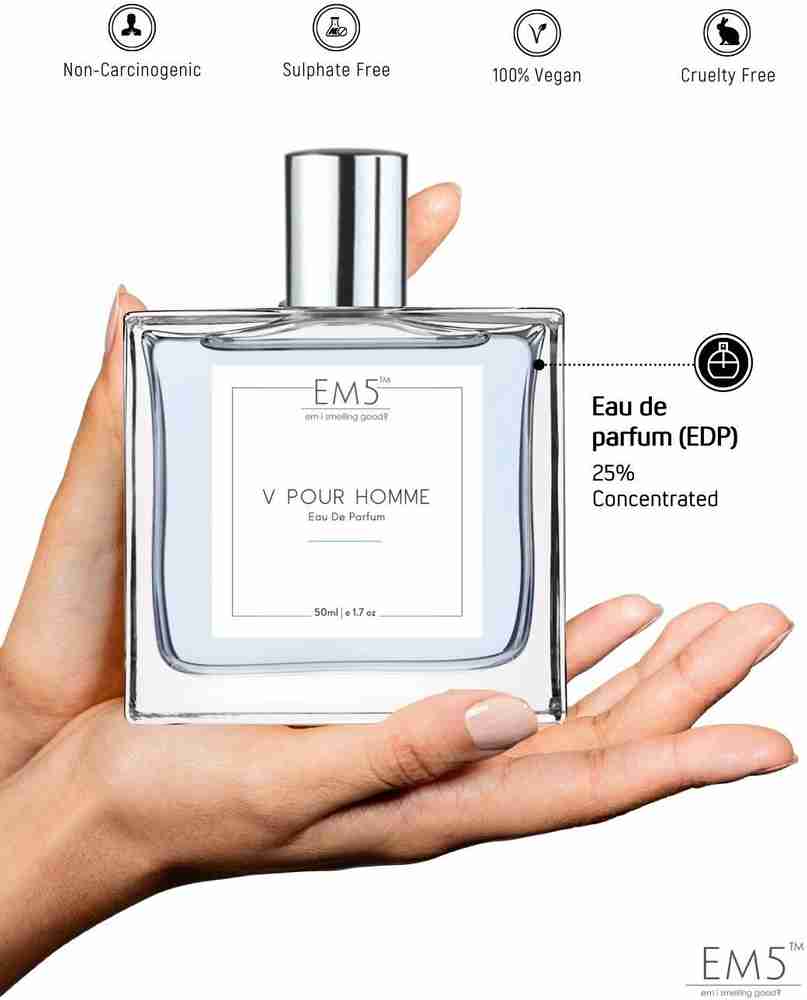 Buy Em5 V Pour Homme Perfume for Men Long Lasting Spray Citrus