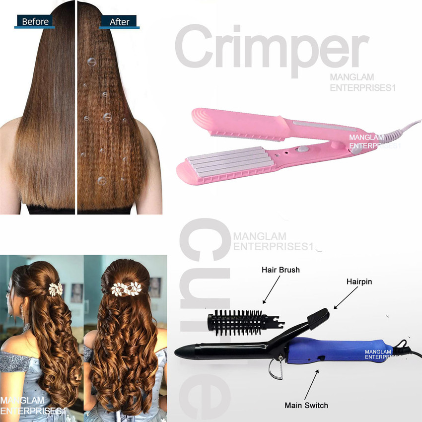 Hair curler crimper hot sale