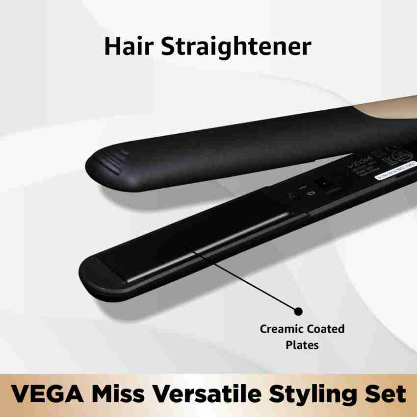 Vega hair outlet straightener combo