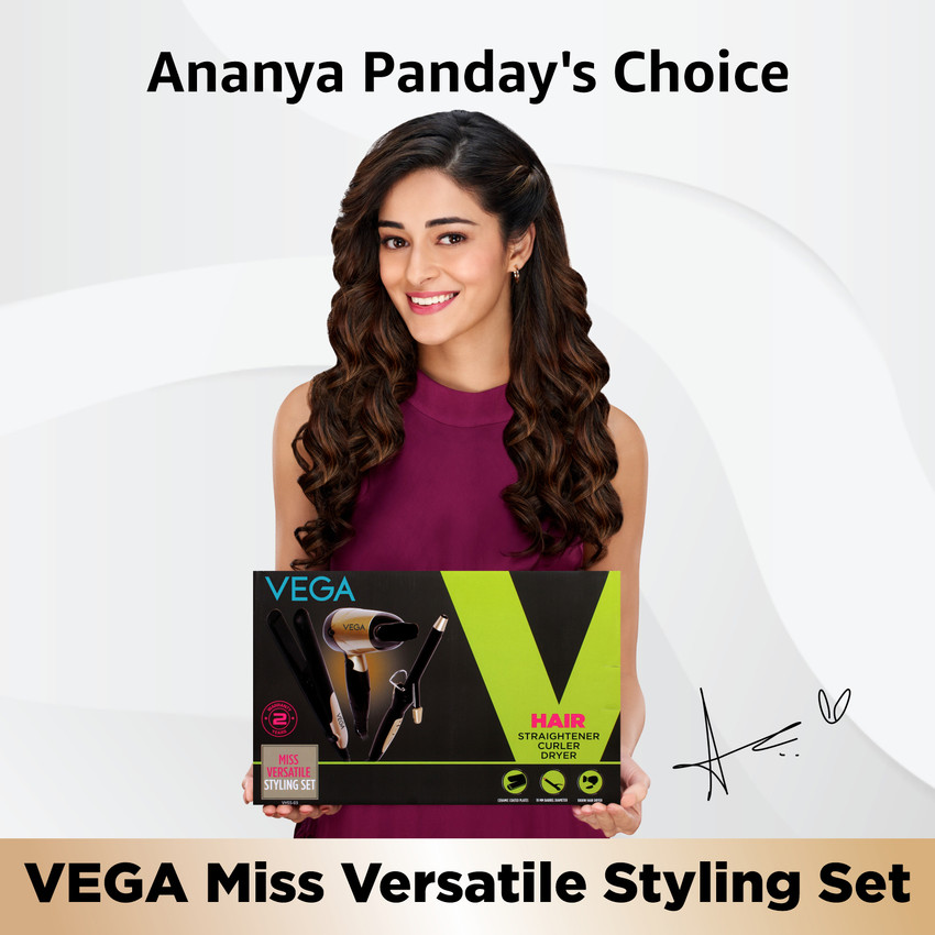 Vega hair straightener combo store