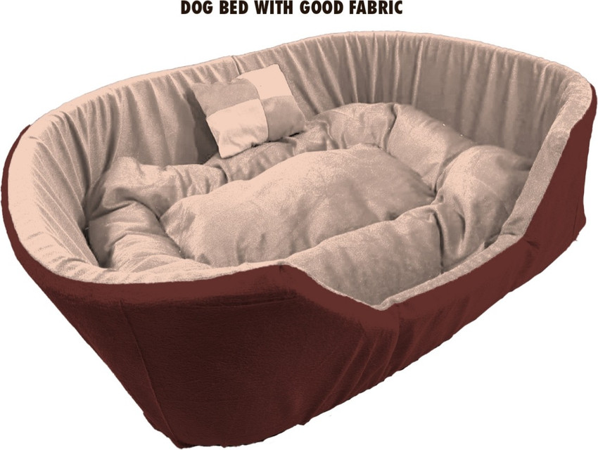 Oval cushy dog sofa cheap
