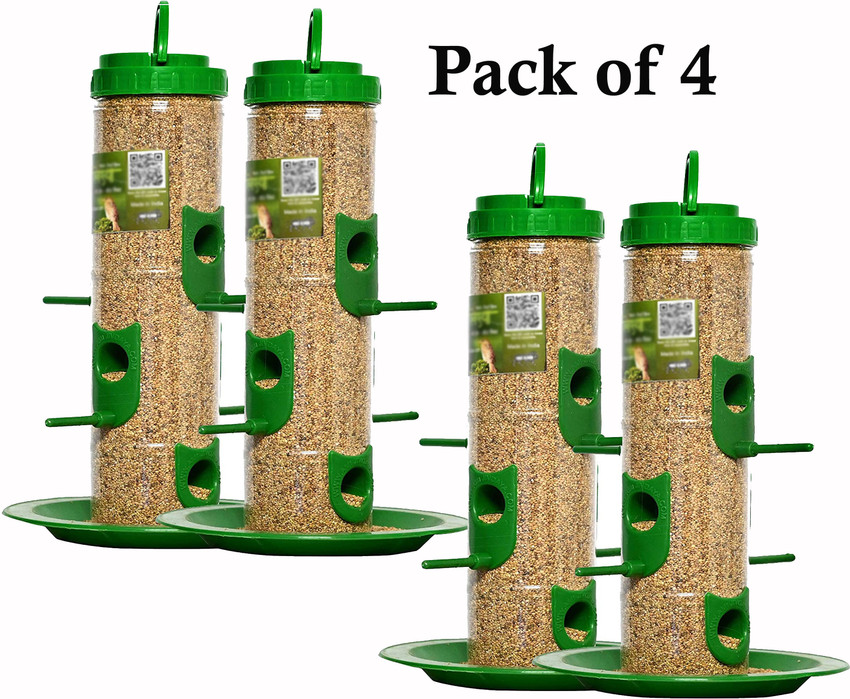 Automatic water store feeder for birds