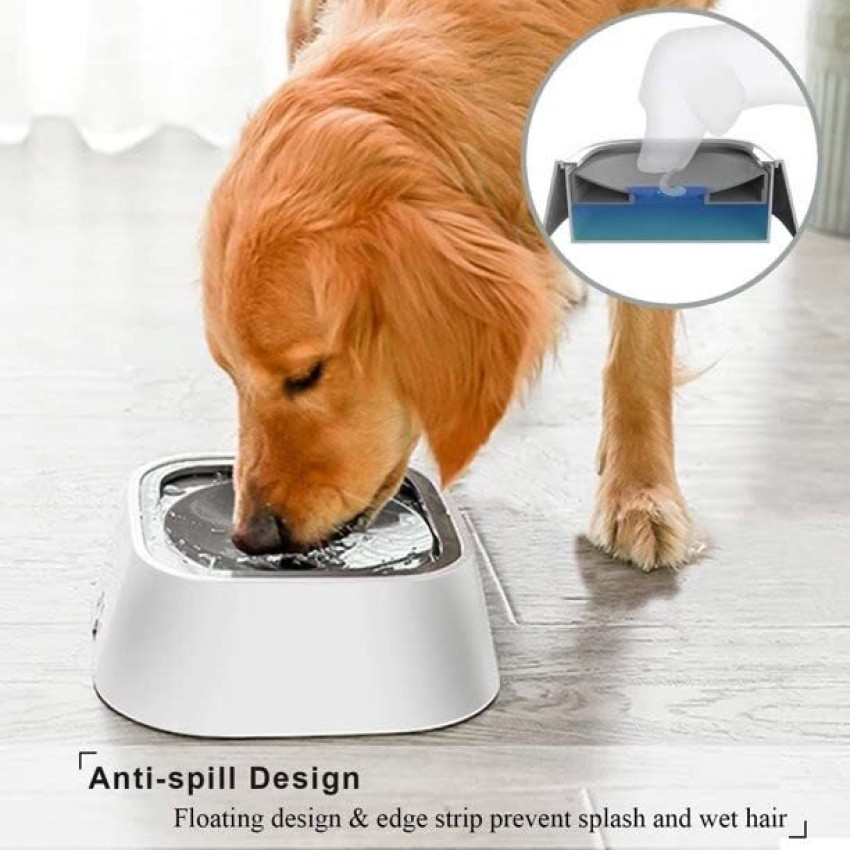 3.8L Large Capacity Pet Water Dispenser,Self-Dispensing Gravity,No-Spill Dog  Water Bowl Dispenser,Suitable for Puppies and Small to Medium Dogs, Pink 