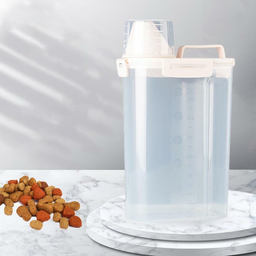 Large glass dog food best sale storage containers