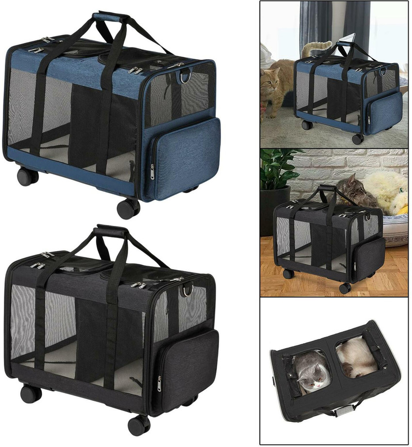 Two compartment pet carrier hotsell
