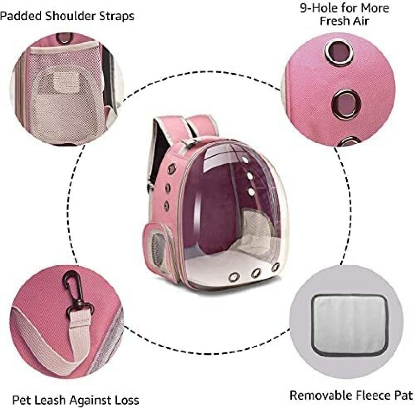 Buy Pets Empire Pet Transparent Cat Carrier Backpack Puppy Kitty Breathable  Carriers For Travel Online at Best Prices in India - JioMart.