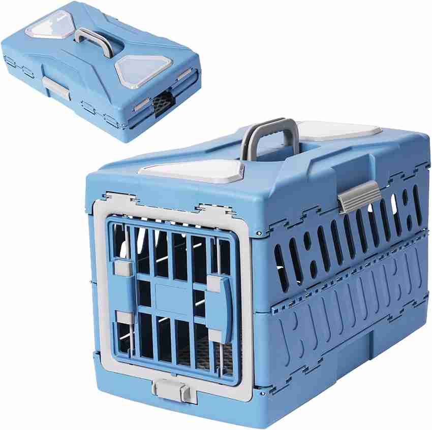 PSK PET MART Collapsible Dog Crate 22 Inch Collapsible Dog Kennel