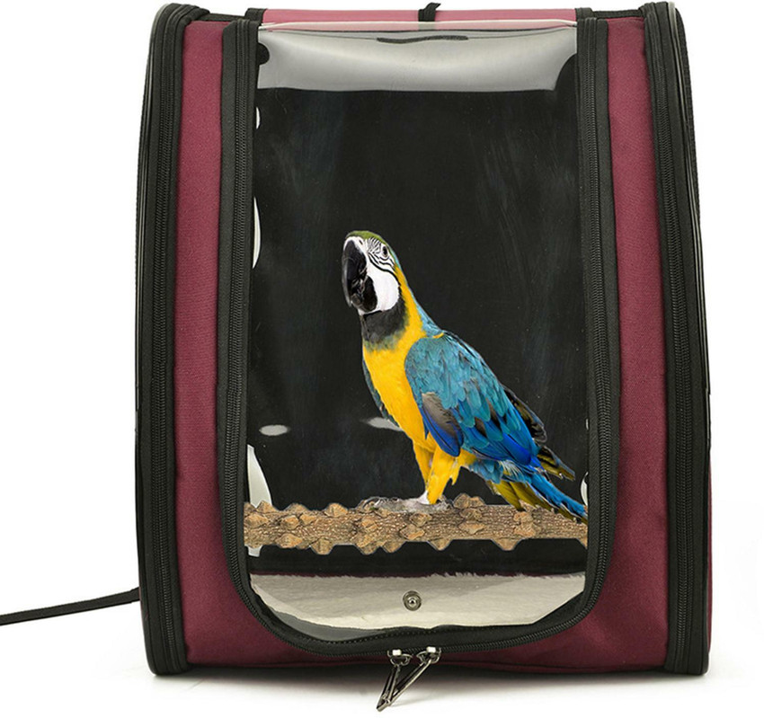 Lyla Parrot Carrier Backpack Small Animals Transport Bird Travel