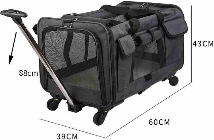Dog trolley top bag