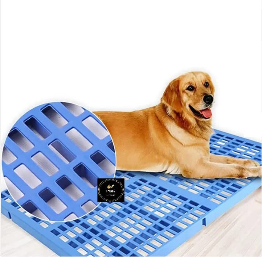 PSK PET MART Goat Flooring Dog Flooring Plastic Slatted Mat Size 1x3 Feet Blue Pet Crate Price in India Buy PSK PET MART Goat Flooring Dog Flooring Plastic Slatted Mat Size