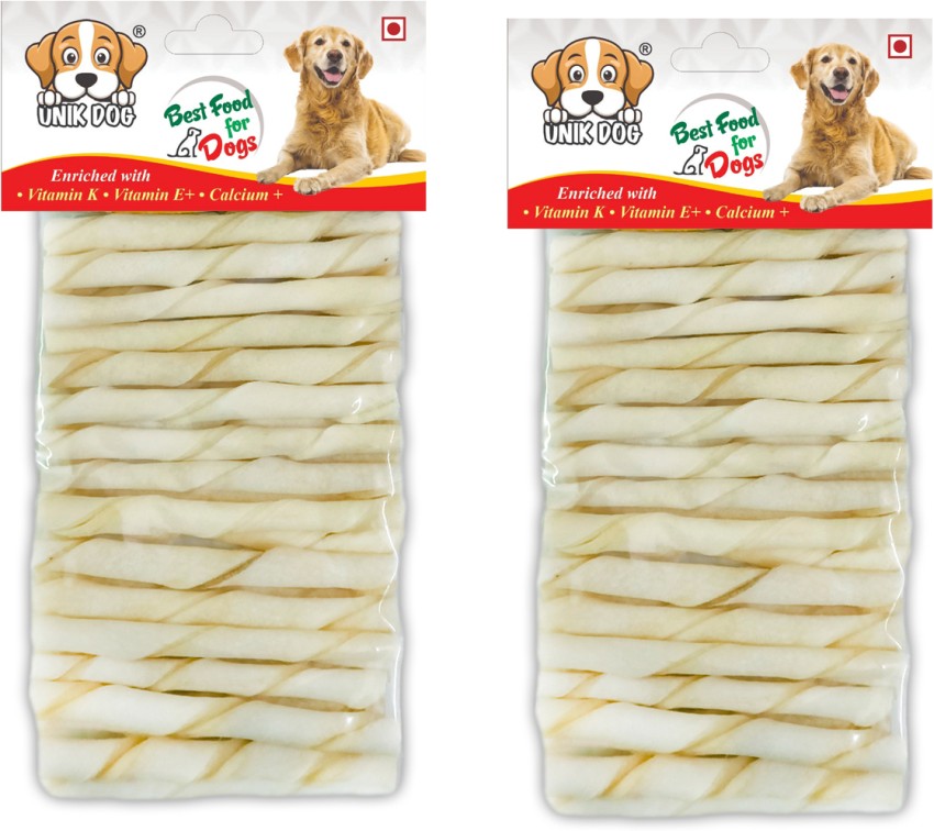 Buy Pets Empire Pet Food Twisted White Chew Sticks For Dogs 100 Gm Online  At Best Price of Rs 100 - bigbasket