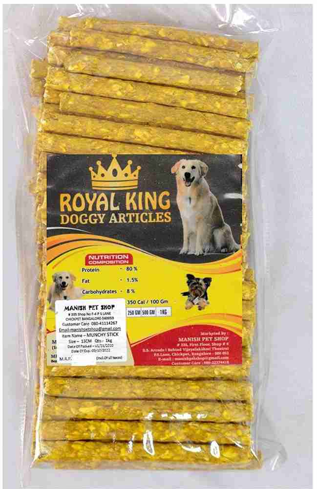 Royal King Delicious Dog Chews Munchy Dental Treat Chicken