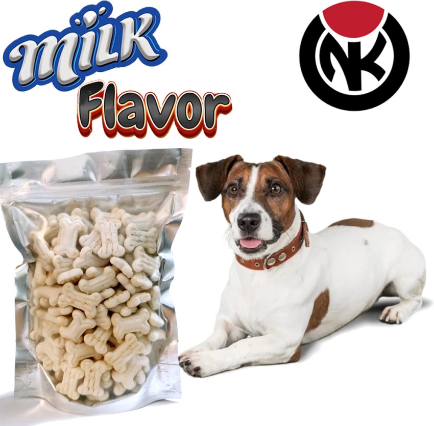 Unik Real Milk Dog Biscuits For All Ages Of Dogs 500 Grams Milk Dog Chew