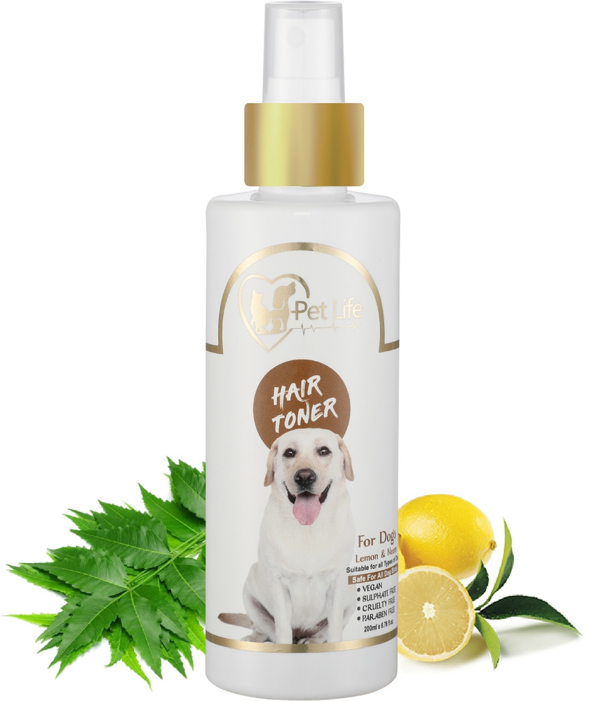 Dog best sale shedding spray
