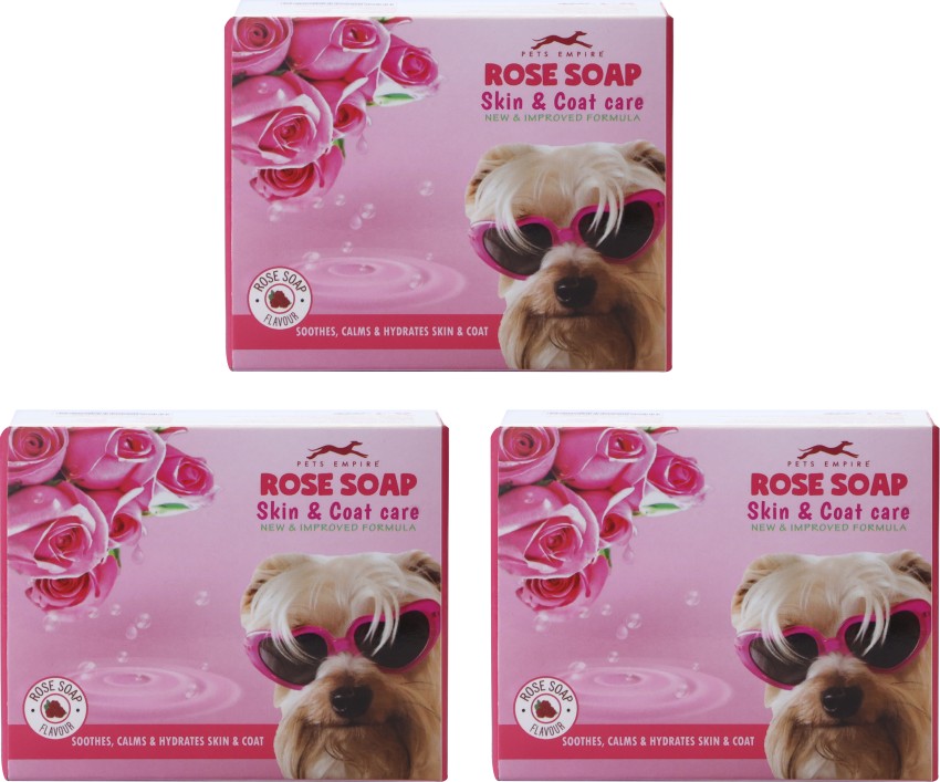 PETS EMPIRE Dog Cat Pet Powder Rose Fragrance Companion Care Net