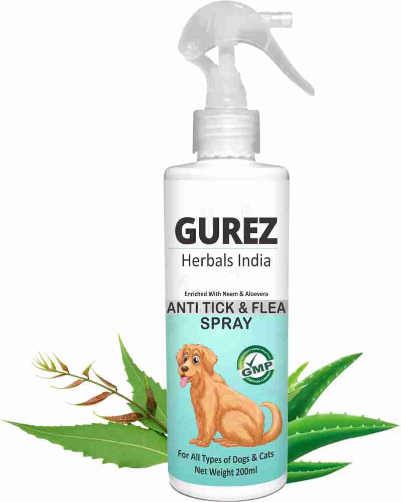 Gurez Tick Flea Repellent Spray for dogs and cats Repel Tick